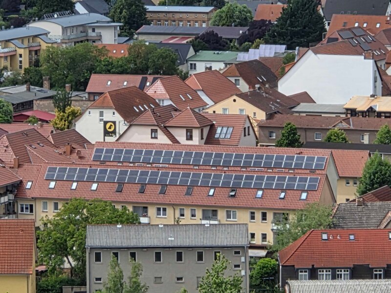 Solar-Mehrfamilienhäuser