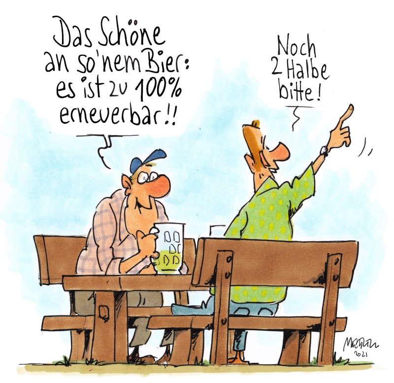 2 Halbe bitte!